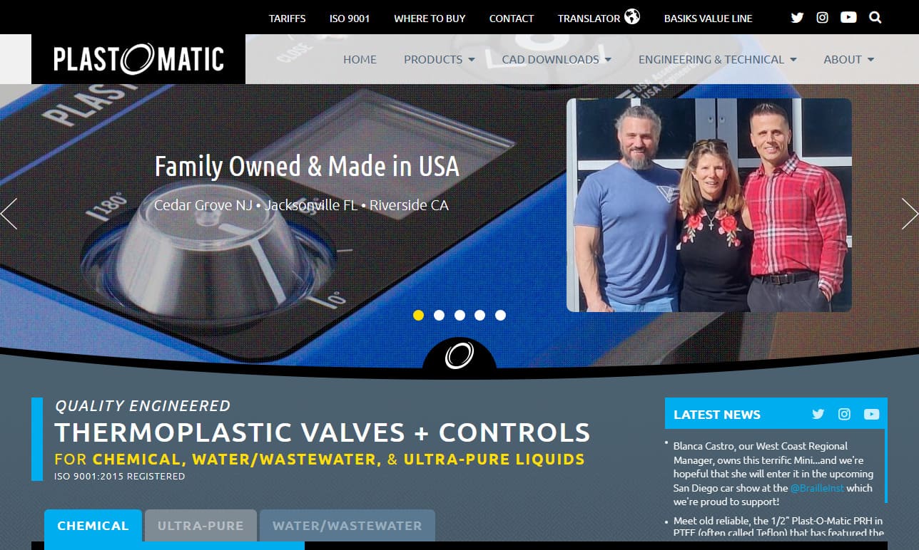 Plast-O-Matic Valves, Inc. Plast-O-Matic Valves, Inc.